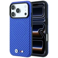 Чохол BMW M Carbon Printed Ring для iPhone 18 Pro | 17 Pro Blue (BMHMP18L26SWPCMBB)