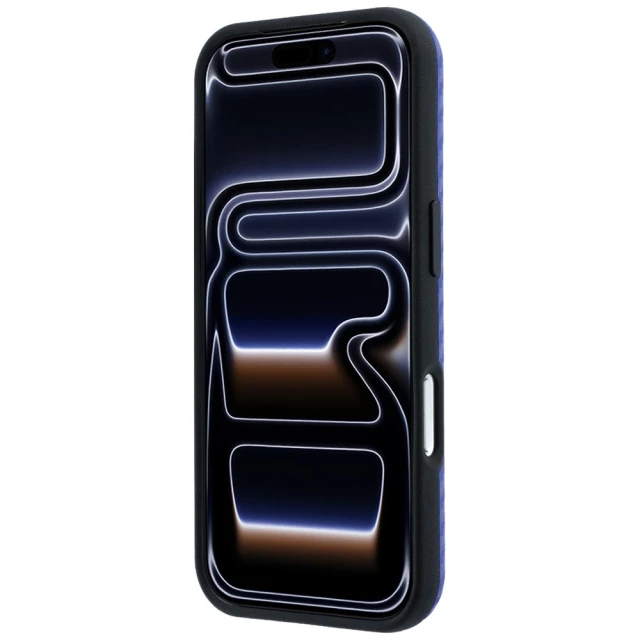 Чохол BMW M Carbon Printed Ring для iPhone 18 Pro | 17 Pro Blue (BMHMP18L26SWPCMBB)