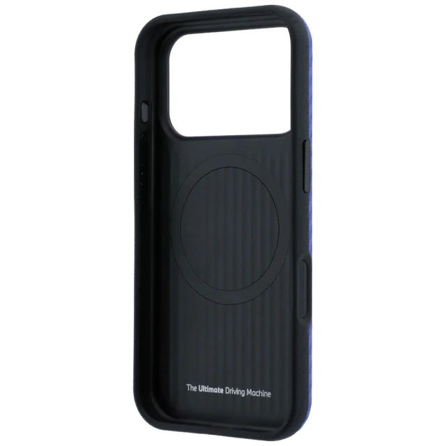 Чехол BMW M Carbon Printed Ring для iPhone 18 Pro Max | 17 Pro Max Blue (BMHMP18X26SWPCMBB)