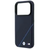Чохол BMW M Tire Track Blue Line для iPhone 18 Pro Max | 17 Pro Max Navy (BMHMP18X26SWPDKV)