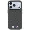 Чохол BMW M Quadrille Kevlar Metal Logo для iPhone 18 Pro Max | 17 Pro Max Grey (BMHMP18X25SWPUKEA)