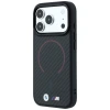 Чохол BMW M Kevlar Red Print Ring Metal Logo для iPhone 18 Pro | 17 Pro Black (BMHMP18L26CFOMKR)