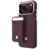 Чохол + гаманець BMW Quilted Pattern Metal Logo для iPhone 18 Pro Max | 17 Pro Max Burgundy (BMHMBWP18X26SWOSPR)