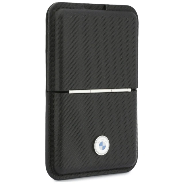 Чохол BMW Carbon Metal Logos Black (BMOWMCS26PTKLK)
