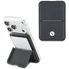 Чохол BMW Carbon Metal Logos Grey (BMOWMCS26PTKLG)