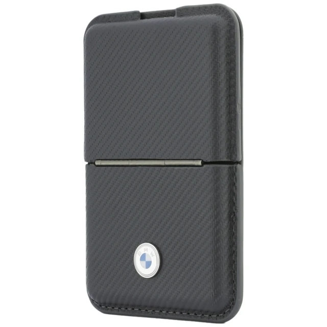 Чохол BMW Carbon Metal Logos Grey (BMOWMCS26PTKLG)