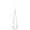 Чохол Guess IML Flowers Allover Electroplated with Pearl Strap для iPhone 18 Pro | 17 Pro White (GUHMP18LHCPOFPH)