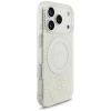 Чохол Guess IML Flowers Allover Electroplated with Pearl Strap для iPhone 18 Pro | 17 Pro White (GUHMP18LHCPOFPH)