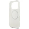 Чохол Guess IML Flowers Allover Electroplated with Pearl Strap для iPhone 18 Pro | 17 Pro White (GUHMP18LHCPOFPH)