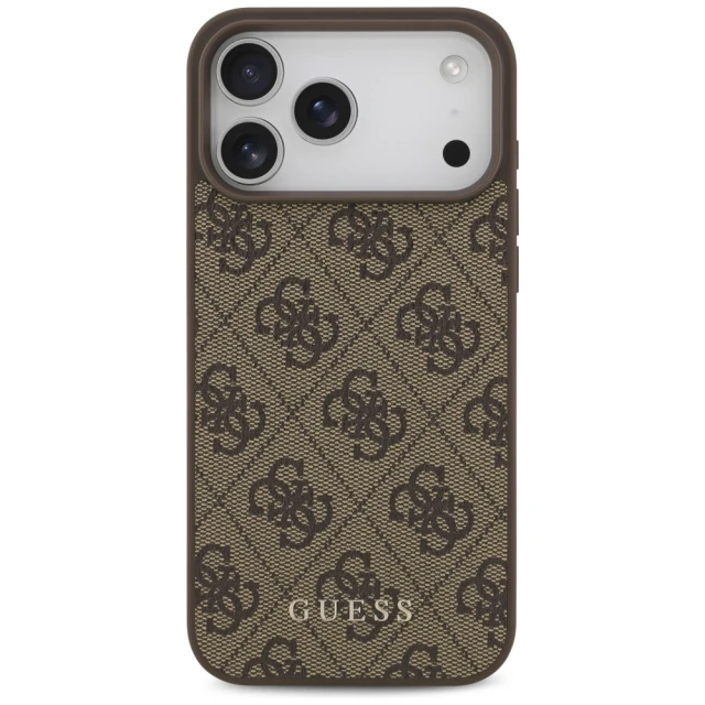 Чохол Guess 4G Classic для iPhone 18 Pro Max | 17 Pro Max Brown (GUHCP18XG4GFBR)