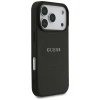 Чохол Guess Grained Gold Ring для iPhone 18 Pro | 17 Pro Black (GUHMP18LPGHSMMK)
