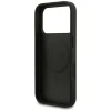 Чохол Guess Grained Gold Ring для iPhone 18 Pro | 17 Pro Black (GUHMP18LPGHSMMK)