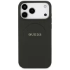 Чохол Guess Grained Gold Ring для iPhone 18 Pro Max | 17 Pro Max Black (GUHMP18XPGHSMMK)