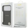 Чохол Guess Grained Gold Ring для iPhone 18 Pro Max | 17 Pro Max Black (GUHMP18XPGHSMMK)