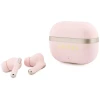 Навушники TWS Guess Glossy Gold Line Printed Classic Logo Pink (GUTWSN2HGGSP)