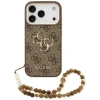 Чохол Guess 4G Strap Classic Logo Metal Trims для iPhone 18 Pro | 17 Pro Brown (GUHCP18LP4GMGSCW)