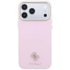 Чохол Guess Saffiano Small 4G & Classic Logo для iPhone 18 Pro | 17 Pro Pink (GUHMP18L6PSA4DMP)