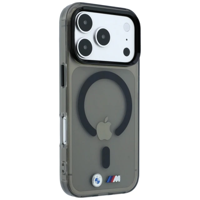 Чохол BMW M IML Glossy Metal Logo Trims для iPhone 18 Pro | 17 Pro Black (BMHMP18L26HTGMILK)