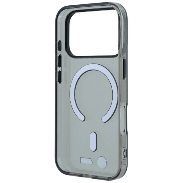 Чохол BMW M IML Glossy Metal Logo Trims для iPhone 18 Pro | 17 Pro Black (BMHMP18L26HTGMILK)