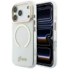 Чохол Guess IML Script Metal для iPhone 18 Pro Max | 17 Pro Max Clear (GUHMP18X5HTCSMST)