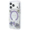 Чохол Guess Resin Flowers Glitter для iPhone 18 Pro Max | 17 Pro Max Purple (GUHMP18XRBFGFGMU)