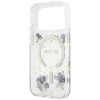 Чохол Guess Resin Flowers Glitter для iPhone 18 Pro Max | 17 Pro Max Purple (GUHMP18XRBFGFGMU)