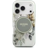 Чохол Guess IML Flower & Tonal Circle для iPhone 18 Pro | 17 Pro Green (GUHMP18LHFWBDCEN)