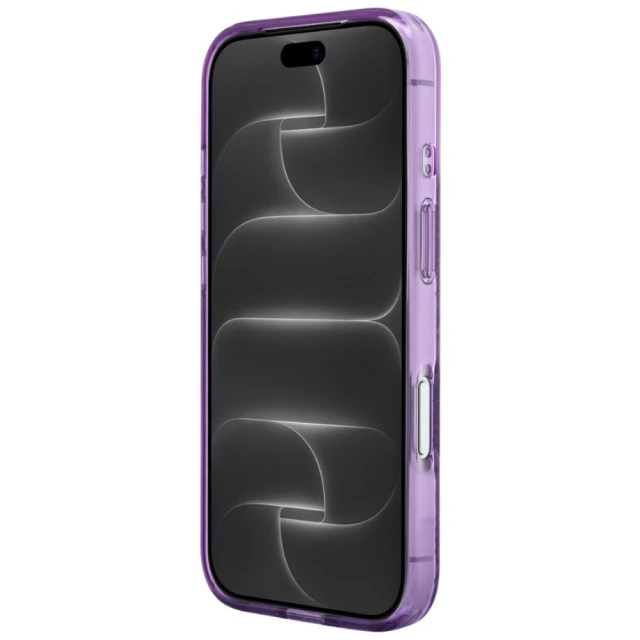 Чохол Guess IML Flowers Pearl Strap для iPhone 18 Pro Max | 17 Pro Max Purple (GUHMP18XHFWBRCESU)