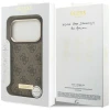 Чохол Guess 4G Logo Plate для iPhone 18 Pro Max | 17 Pro Max Brown (GUHMP18XU4GPRW)