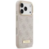 Чохол Guess 4G Logo Plate для iPhone 18 Pro Max | 17 Pro Max Pink (GUHMP18XU4GPRP)