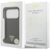 Чохол Guess Croco Triangle Logo для iPhone 18 Pro | 17 Pro Black (GUHMP18LPCRTHCK)