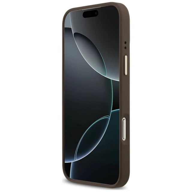 Чохол Guess 4G Strass Logo для iPhone 18 Pro Max | 17 Pro Max Brown (GUHMP18XP4GRMDEW)