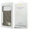 Чохол Guess 4G Triangle Logo для iPhone 18 Pro Max | 17 Pro Max Brown Silver (GUHMP18XP4TSRCMW)