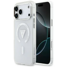 Чохол Guess IML Gradient Triangle Logo для iPhone 18 Pro Max | 17 Pro Max Transparent (GUHMP18XHGTMLCGT)