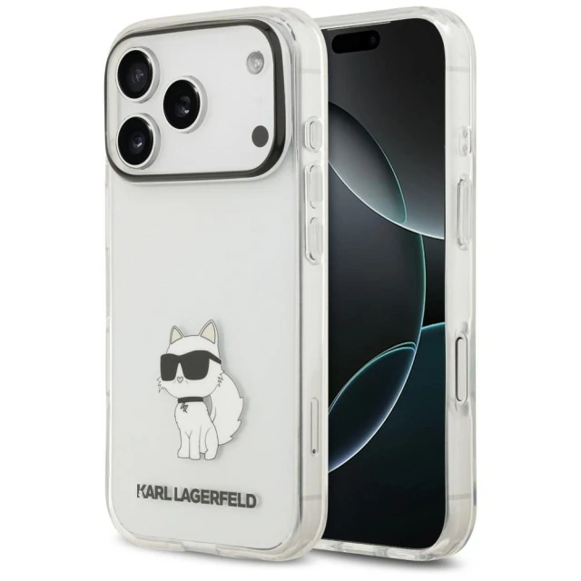 Чохол Karl Lagerfeld IML NFT Choupette для Apple iPhone 18 Pro | 17 Pro Transparent (3666339683009)