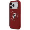 Чохол Karl Lagerfeld Silicone Karl&Choupette Ring для iPhone 18 Pro Red (KLHMP18LSCMKCRHR)