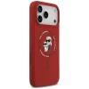 Чохол Karl Lagerfeld Silicone Karl&Choupette Ring для iPhone 18 Pro Max | 17 Pro Max Red (KLHMP18XSCMKCRHR)