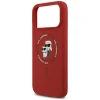 Чохол Karl Lagerfeld Silicone Karl&Choupette Ring для iPhone 18 Pro Max | 17 Pro Max Red (KLHMP18XSCMKCRHR)