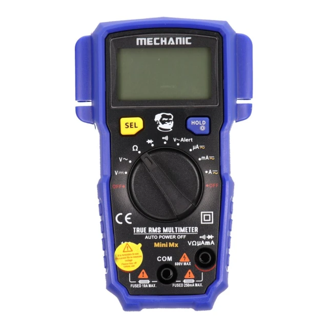Мультиметр цифровий Mechanic MX Blue (3667075261117)