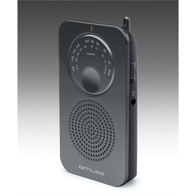 Радіоприймач кишеньковий Muse M-01RS Black (3700460201135)