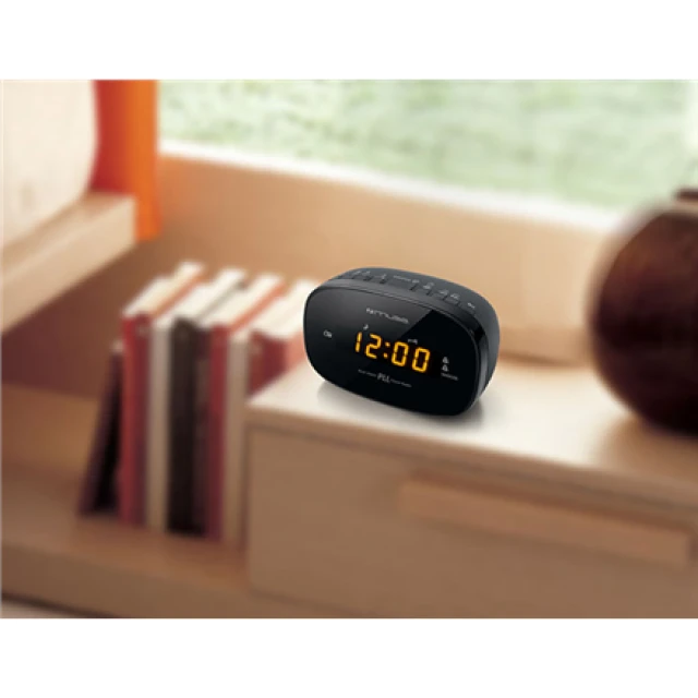 Радіогодинник Muse M-150CR Black (3700460202293)