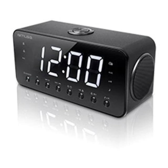 Радіогодинник Muse M-192CR Black (3700460204433)