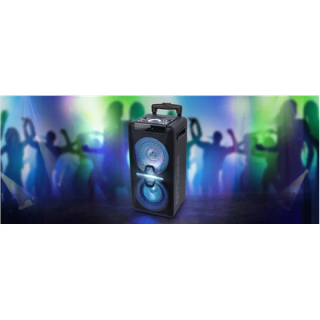 Портативна колонка Muse M-1920DJ 300 Вт Bluetooth Black (3700460206192)