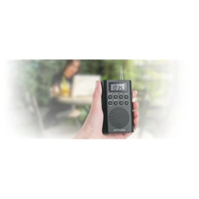 Радіоприймач Muse M-03R кишеньковий Black (3700460206703)