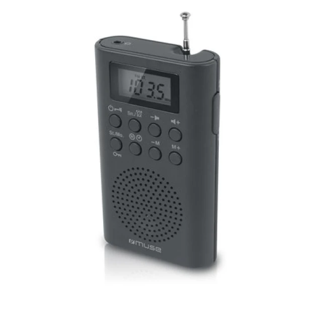 Радіоприймач Muse M-03R кишеньковий Black (3700460206703)
