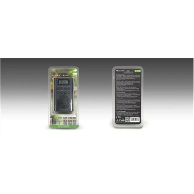 Радіоприймач Muse M-03R кишеньковий Black (3700460206703)