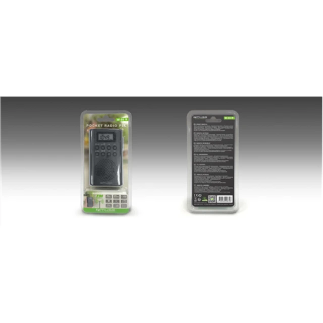Радіоприймач Muse M-03R кишеньковий Black (3700460206703)