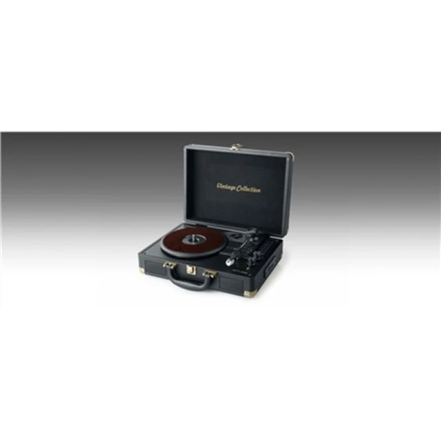 Стереосистема Muse MT-103GD з грамофоном USB AUX Black (3700460207014)