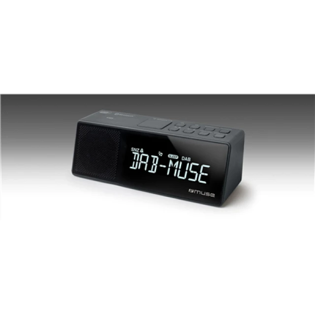 Радіоприймач Muse M-172DBT портативний з DAB+/FM RDS NFC Black (3700460207076)