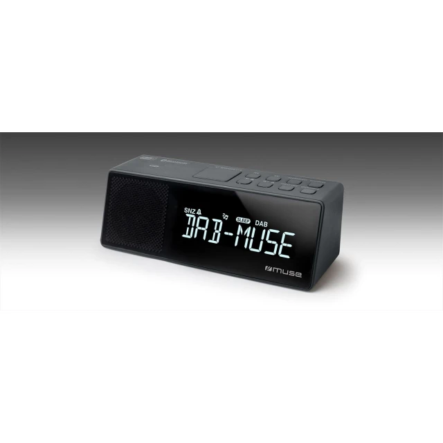Радіоприймач Muse M-172DBT портативний з DAB+/FM RDS NFC Black (3700460207076)